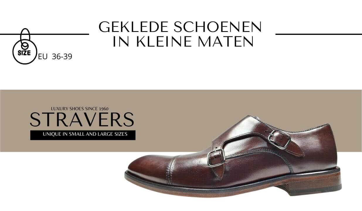 Kleine geklede herenschoenen voor heren : Maten 36, 37, & 39 | Stravers