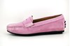 Mocassins Penny Loafers - roze suede foto 1