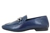 Loafers Zachte Leren Instappers  - blauw foto 1