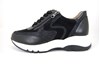 Trendy Sneakers met Rits - zwart foto 1