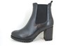 Comfortabele Trendy Chelsea Boots met Hak - zwart foto 1