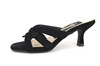 Slippers met Queenie Hakje Kitten Heels - zwart