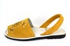 Spaanse Glitter sandalen - oker geel foto 1