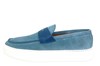 Sneaker Penny Loafers - lichtblauw suede