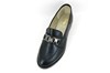 Trendy Loafers - zwart leer foto 2