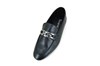 Loafers met Ketting - zwart leer foto 2