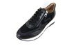 Trendy Sneakers met Rits - zwart foto 2