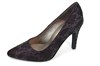 Exclusieve pumps stijlvolle hakken - bordeaux foto 2