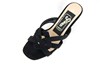 Slippers met Queenie Hakje Kitten Heels - zwart foto 2