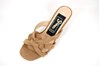 Kitten Heel Muiltjes met Queenie Hakje - beige foto 2