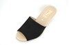 Espadrille Slippers met Sleehak - zwart foto 2