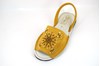 Spaanse Glitter sandalen - oker geel foto 2