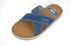 Heren kruisband slippers - blauw foto 2