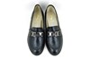 Trendy Loafers - zwart leer foto 3