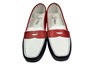 Tijdloze mocassin rood-wit-blauw foto 3