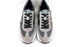Fashion Sneakers met Rits - beige grijs taupe foto 3