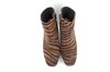 Comfortabele Zebra Print Korte Laarzen - camel zwart.. foto 3