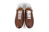Luxe Leren Sneakers - bruin foto 3