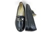Trendy Loafers - zwart leer foto 4