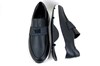Instap Sneakers - zwart leer foto 4