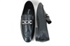 Loafers met Ketting - zwart leer foto 4