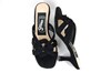Slippers met Queenie Hakje Kitten Heels - zwart foto 4