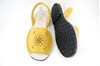 Spaanse Glitter sandalen - oker geel foto 4