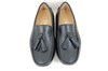 Originele Mocassins met Kwastjes - zwart leer foto 4