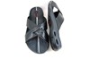 Kruisband Slippers - zwart foto 4