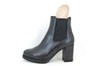 Comfortabele Trendy Chelsea Boots met Hak - zwart foto 5