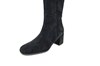 Elegante Lange Laarzen met Blokhak - zwart foto 5