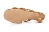 Kitten Heel Muiltjes met Queenie Hakje - beige foto 5