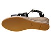 Espadrilles sandalen kruisband- zwart foto 5