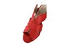 Sandaal - blokhakje -rood foto 5