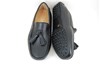 Originele Mocassins met Kwastjes - zwart leer foto 5