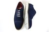 Semi casual schoenen - blauw suede foto 5