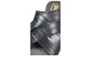 Leren Kruisband Slippers Heren - zwart. foto 5