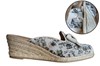 Retro print espadrilles - beige foto 6