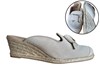 Retro muiltje espadrille -beige suede foto 6