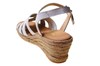 Espadrilles Sandalen met Sleehak - wit foto 6