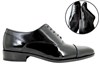 Zwarte lak herenschoenen foto 6