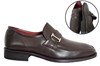 Heren Loafers met Rubberzool - bruin leer foto 6