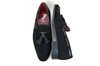 Tassel loafers - zwart suede foto 6