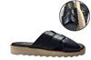 Leren Kruisband Slippers Heren - zwart. foto 6