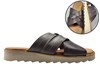 Leren Kruisband Slippers Heren - grijs bruin foto 6