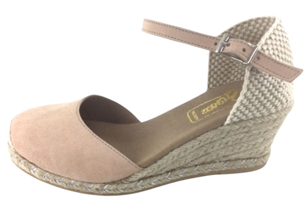 Espadrilles met Sleehak - | Kleine Maten | Sleehakken | Stravers Luxe Schoenen