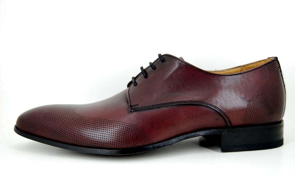 Bordeaux Rode Brogues | Grote Maten | Geklede | Stravers Schoenen