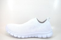Elastische Sneakers - wit in grote sizes
