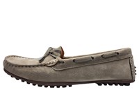 Zachte Beige Mocassins - suede in grote sizes