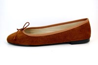 Pretty Ballerina's - bruin in grote sizes